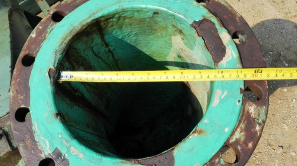 ปั้มน้ำหอยโข่งญี่ปุ่นใบพัดสเตนเลส TORISHIMA PUMP JAPAN ท่อ 10&rdquo;- 10&rdquo; ชนมอเตอร์ 15 HP 6 Po
