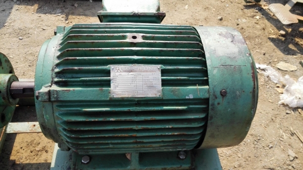 ปั้มน้ำหอยโข่งญี่ปุ่นใบพัดสเตนเลส TORISHIMA PUMP JAPAN ท่อ 10&rdquo;- 10&rdquo; ชนมอเตอร์ 15 HP 6 Po