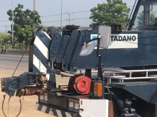 ขายรถเครน TADANO TR80M-1 (ขนาด 8 ตัน) ปี 1992 นำเข้าเองจากญี่ปุ่น สภาพสวยพร้อมใช้ มีVDOการทำงานครับ
