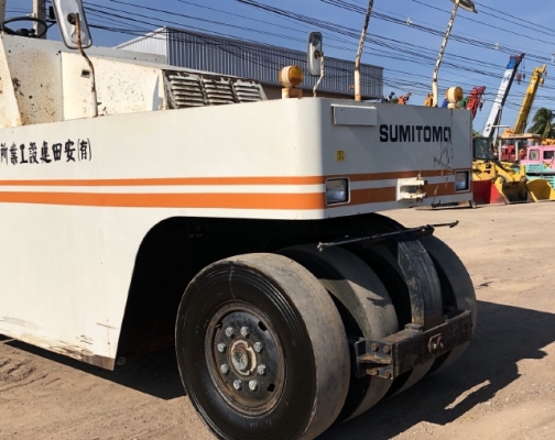 ขายรถบด 9 ล้อ SUMITOMO STR20D-2 นำเข้าเองจากญี่ปุ่น สภาพสวยพร้อมใช้ มีVDOการทำงานครับ