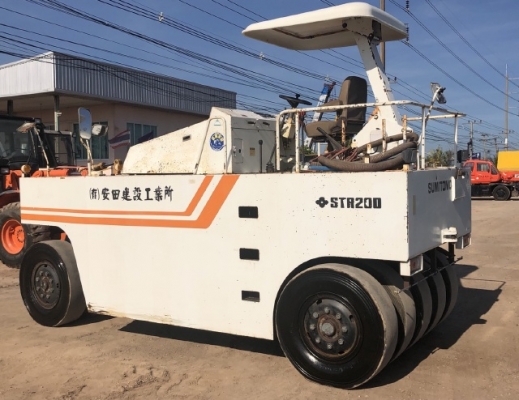 ขายรถบด 9 ล้อ SUMITOMO STR20D-2 นำเข้าเองจากญี่ปุ่น สภาพสวยพร้อมใช้ มีVDOการทำงานครับ