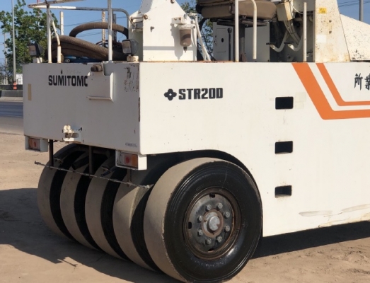 ขายรถบด 9 ล้อ SUMITOMO STR20D-2 นำเข้าเองจากญี่ปุ่น สภาพสวยพร้อมใช้ มีVDOการทำงานครับ