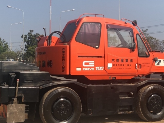 ขายรถเครน TADANO TR100M-1 (ขนาด 10 ตัน) ปี 2000 นำเข้าเองจากญี่ปุ่น สภาพสวยพร้อมใช้ มีVDOการทำงานครับ