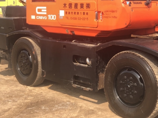 ขายรถเครน TADANO TR100M-1 (ขนาด 10 ตัน) ปี 2000 นำเข้าเองจากญี่ปุ่น สภาพสวยพร้อมใช้ มีVDOการทำงานครับ