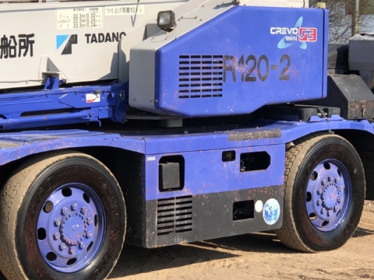 ขายรถเครน TADANO GR120N-2 (ขนาด 12 ตัน) ปี 2008 นำเข้าเองจากญี่ปุ่น สภาพสวยพร้อมใช้ มีVDOการทำงานครับ