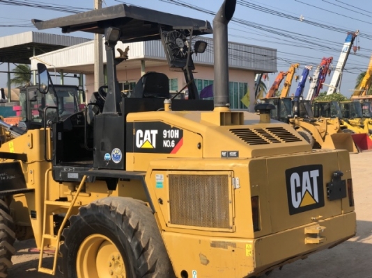 ขายรถตักล้อยาง CAT 910H ปี 2013 นำเข้าเองจากญี่ปุ่น สภาพสวยพร้อมใช้ มีVDOการทำงานครับ