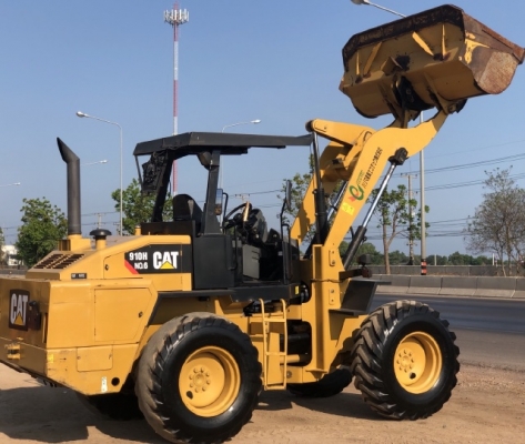 ขายรถตักล้อยาง CAT 910H ปี 2013 นำเข้าเองจากญี่ปุ่น สภาพสวยพร้อมใช้ มีVDOการทำงานครับ
