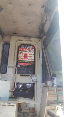 หัวเก๋ง รถตัก Komatsu 515 สภาพสวย