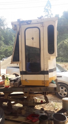 หัวเก๋ง รถตัก Komatsu 515 สภาพสวย