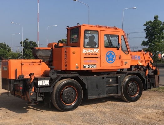 ขายรถเครน TADANO TR80M-1 (ขนาด 8 ตัน) ปี 1993 รถนอกนำเข้าจากญี่ปุ่น สภาพสวยพร้อมใช้ มีVDOการทำงานครั