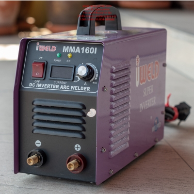 ตู้เชื่อมหูหิ้วอินเวิร์ตเตอร์ Iweld MMA160i (160แอมป์) อุปกรณ์สายครบ สภาพใหม่ ตู้เชื่อมหูหิ้วอินเวิร์ตเตอร์ Iweld MMA160i (160แอมป์) อุปกรณ์สายครบ สภาพใหม่