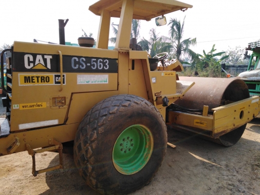 ขายรถบด CAT CS563 สภาพพร้อมไช้เอกสารทะเบียน