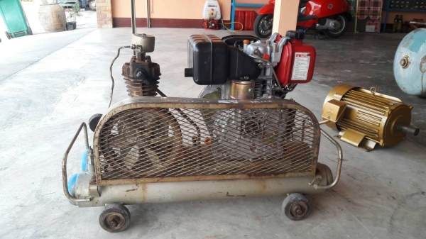 ปั้มลมสนามดีเซลเครื่องใหม่ พร้อมใช้