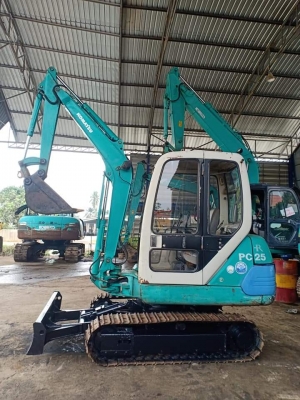 ขายจ้า KOMATSU PC25-1E เก่านอกแท้ สภาพสวย เดิมๆๆ เครื่องดำ ใช้งานมาน้อย โทร 089-3818694 จ๊อย