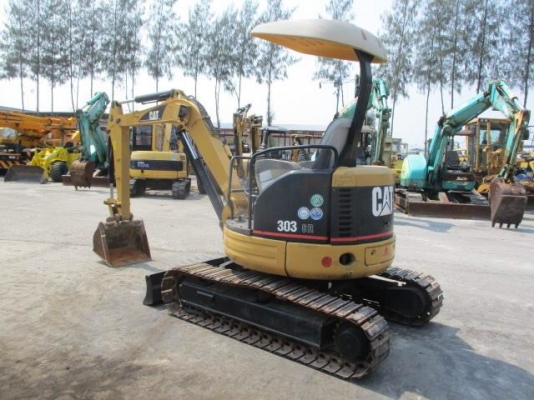 ‼️ มาแล้วรถขุดเก่านอกยอดนิยม ‼️ CAT 303CR ขนาด PC-30 รถเก่านอกแท้100\%  #มีลายหัวแย็ก (คอลโทนสั้นปั๊มนิ้ว) เครื่องดี ระบบไว รถพร้อมใช้งาน เอกสารใบอินวอยครบ             ???? ราคา 430,000  ต่อรองได้???? ☎️ สนใจติดต่อ 096-3268553 (สถิตย์พันธ์) ???? ID LINE 09