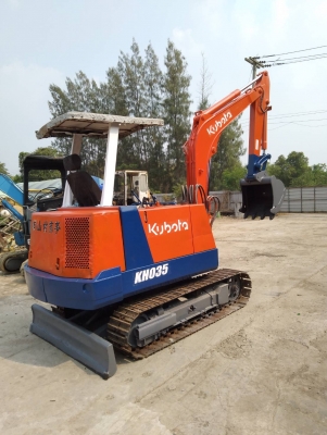 รถแบคโฮ KUBOTA KH035 รถเก่านอกนำเข้า ยังไม่เคยใช้งานในไทย ชม.การทำงาน 3,000+ ชม. มีระบบเต่า-กระต่าย เครื่องดี ปั๊มดี โซ่หนา เอวแน่น พร้อมใช้งาน มีเอกสารใบอินวอยซ์ มี VDO การทำงานให้ชม