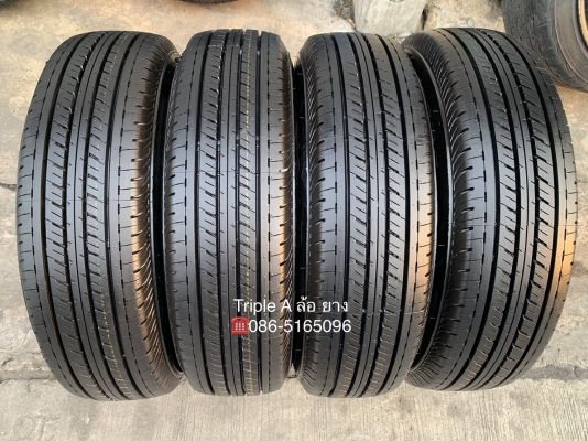 ยางใหม่ป้ายแดง 195-15 Bridgestone ปี 19 ตุ่มเป้ง เส้นสีชัด