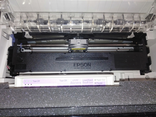 Epson LQ300+ll USB เครื่องดอท มือสอง ราคาถูก ใช้งานได้ 100 \% 1,950 บาท รวมส่ง 0981764644