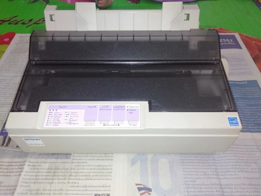 Epson LQ300+ll USB เครื่องดอท มือสอง ราคาถูก ใช้งานได้ 100 \% 1,950 บาท รวมส่ง 0981764644