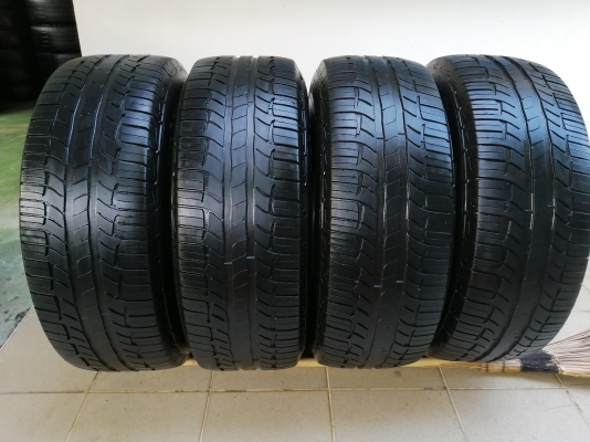 ยาง​ BF Goodrich​ 265​ 65 17 ปี18 ดอกเต็ม ไม่มี​ปะ​ เนื้อนิ่มๆ ใช้ยาว ราคาไม่​แพง​