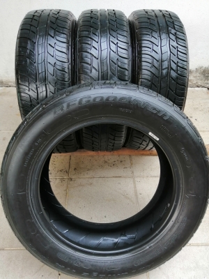 ยาง​ BF​ Goodrich​ 185​ 60 15 ปี18 ดอกเต็ม ​ไม่มี​ปะ​ เนื้อ​นิ่ม​ๆ​ ใช้ยาว ราคาไม่​แพง​