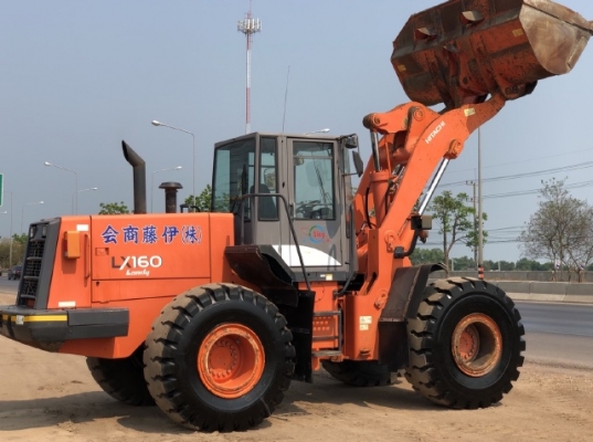 ขายรถตักล้อยาง HITACHI LX160-7 (TCM L32-3) นำเข้าเองจากญี่ปุ่น สภาพสวยพร้อมใช้ มีVDOการทำงานครับ ขายรถตักล้อยาง HITACHI LX160-7 (TCM L32-3) นำเข้าเองจากญี่ปุ่น สภาพสวยพร้อมใช้ มีVDOการทำงานครับ