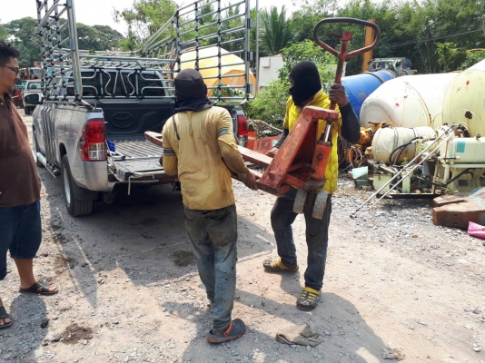 ขอบคุณลูกค้า จากเพชรบุรีมากครับ มาอุดหนุน แฮนด์ลิฟท์ ยกของ ลากของ เก่าญี่ปุ่นแท้ ไปใช้งาน ขอบคุณลูกค้า จากเพชรบุรีมากครับ มาอุดหนุน แฮนด์ลิฟท์ ยกของ ลากของ เก่าญี่ปุ่นแท้ ไปใช้งาน