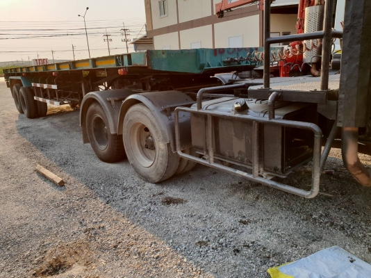 ขายหัวลาก10ล้อISUZU DECA270 แรงม้าปี47พร้อมหางพื้นเรียบสามมิตรสองเพลาปี46 รถพร้อมใช้