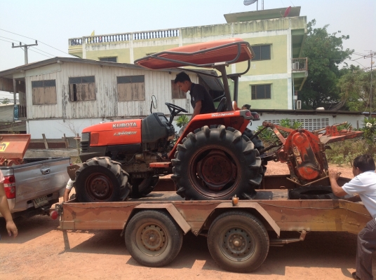 ปัญญาแทรคเตอร์มาแล้ว...จัดมาให้ครับ คูโบต้า L3408 DI พร้อมโรตาลี่ จัดไปเพชรบูรณ์คับ