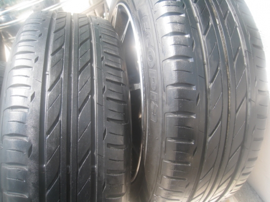 ขายล้อแม็ก lenso samurai superlight rt sc-07 16"x7" et40 4รู100/114.3 + ยางปี 10 (081-3747940)