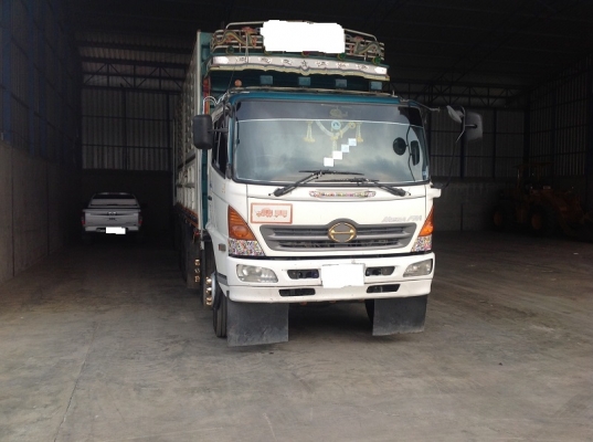 ขายรถสิบล้อพ่วงแม่ลูกดั้ม  HINO MEGA 260 แรง สวยจัด