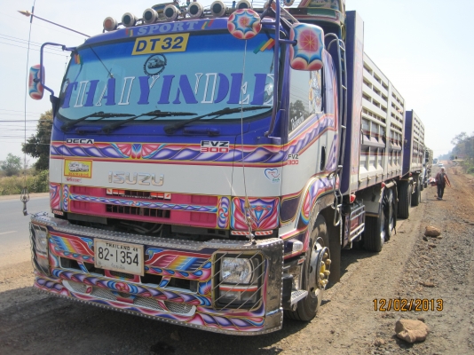 ขายด่วนลดเลยครับ100000รถบรรทุกพ่วงดั้ม ISUZU DECA 300 ปี54 เครื่องดี คัสชีส์สวยๆๆ พร้อมใช้งานครับ