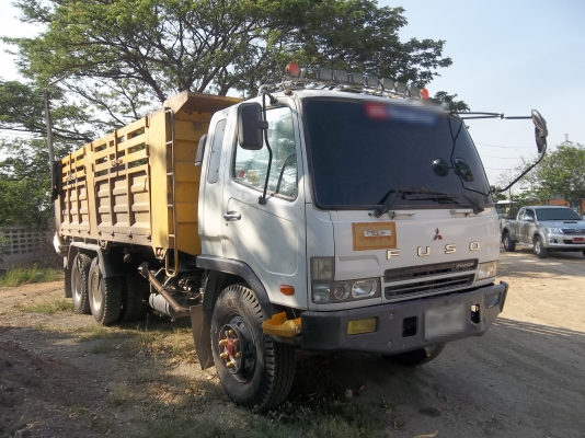 ขายด่วนรถบรรทุก MITSU 10ล้อดั้มพร้อมลูกพ่วงดั้มสองเพลา