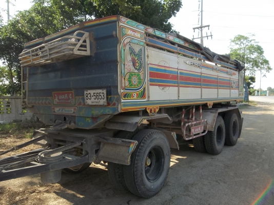 ขายด่วนรถบรรทุก10ล้อดั้มสองเพลาHINO 2Kกระบะดั้มปรีเนียมพร้อมลูกพ่วงสามเพลา