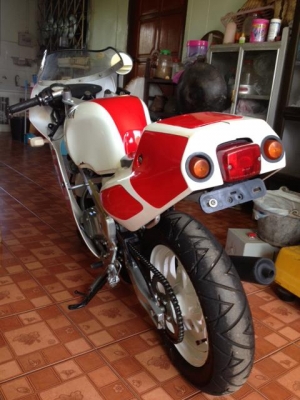 ขาย YAMAHA YSR50 cc สีขาว-แดง 40,000 บาท