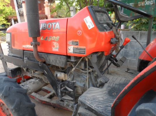 ด่วนๆKUBOTA L4508DIเครื่องดีแน่นมากๆไม่เคยแกะไม่เคยซ่อมไม่มีซึม พร้อมอุปกรณ์ 3 ตัว ครบชุด