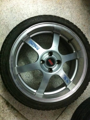 ล้อแนวRacing ขอบ17 4รู100 "Lenso"แท้