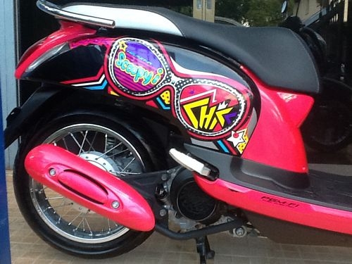 HONDA SCOOPY I ตัวใหม่ล่าสุด(ไฟฝัง)สภาพป้ายแดง
