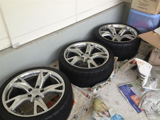 ขายล้อแม็กพร้อมยาง NISSAN FAIRLADY ขอบ 19