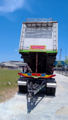 ขายรถดั๊ม พ่วง deca 270 (เครื่องเสีย) ระบบ NGV