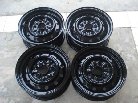 ขายล้อกะทะขอบ 14 5 รู 114.3 1 ชุดใส่ TOYOTA ไมตี้
