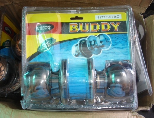 ขายเหมาลูกบิดประตู buddy รมดำ