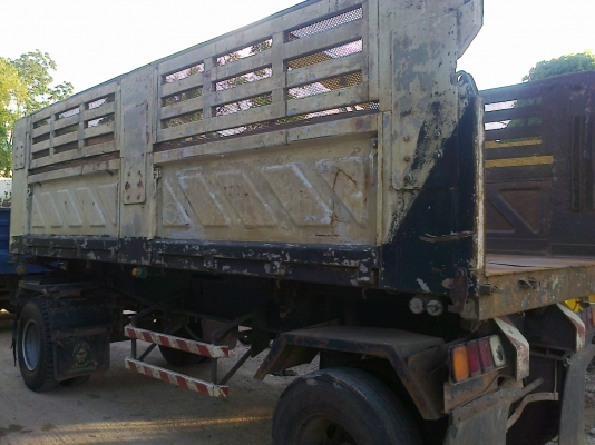 หางลูกพ่วงดั้มสามมิตรปี*45หาง2คานแท้ๆสีไม่ค่อยสวยเท่านั้น(มีฝาท้ายครบ)