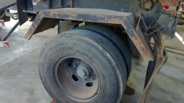 หางลูกพ่วงดั้มสามมิตรปี*45หาง2คานแท้ๆสีไม่ค่อยสวยเท่านั้น(มีฝาท้ายครบ)