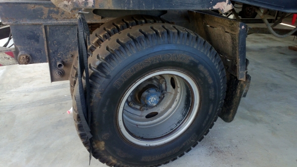 หางลูกพ่วงดั้มสามมิตรปี*45หาง2คานแท้ๆสีไม่ค่อยสวยเท่านั้น(มีฝาท้ายครบ)