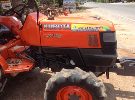 คูโบต้า L3408 4 WD 2 เพลา ตัวเปล่า พร้อมใช้งาน..ราคาถูกๆ
