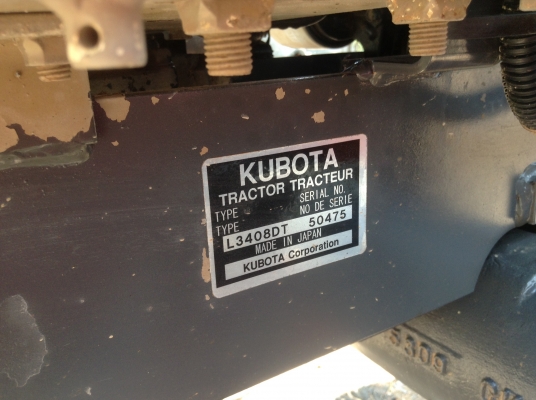 คูโบต้า L3408 4 WD 2 เพลา ตัวเปล่า พร้อมใช้งาน..ราคาถูกๆ