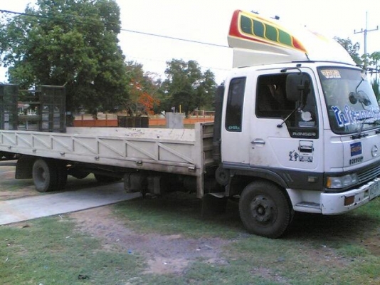 HINO FD 200 HP HO7C TURBO กระบะเหล็กความยาว 7 เมตรสภาพอย่างสวย ฝาท้ายเป็นหางสไลด์ไฮดรอลิกส์พร้อมใช้งานได้เลย เครื่องแห้้งแรงดีไม่มีเยิ้ม ภายในเก๋งคอนโซลสวยครบ แอร์เย็น พวงมาลัยเพาเวอร์ เบรคทริ๊ปฟี้ ช่วงล่างคัชซีสวย ยาง 8.25 ขอบ 16 เอกสารทะเบียนภาษีครบถูกต