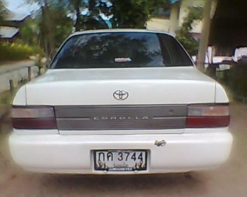 TOYOTA COROLLA 1.3 DXi MT ปี 95 รถสวยบางเดิมๆทั้งคัน ภายในเก๋งคอนโซลสวย แอร์เย็น พวงมาลัยเพาเวอร์ เครื่องยนต์เดิมไม่มีหลวม ช่วงล่างแน่นดีพร้อมบรรทุกพร้อมใช้งาน เอกสารทะเบียนภาษีครบพร้อมโอน ราคาต่อรองได้ครับ TOYOTA COROLLA 1.3 DXi MT ปี 95 รถสวยบางเดิมๆทั้งคัน ภายในเก๋งคอนโซลสวย แอร์เย็น พวงมาลัยเพาเวอร์ เครื่องยนต์เดิมไม่มีหลวม ช่วงล่างแน่นดีพร้อมบรรทุกพร้อมใช้งาน เอกสารทะเบียนภาษีครบพร้อมโอน ราคาต่อรองได้ครับ
