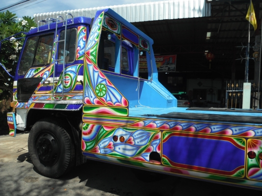 ขายรถเทรลเลอร์ 10 ล้อ MITSUBISHI FUSO 2 เพลา บรรทุกรถเกี่ยวข้าว หางเทรลเลอร์ต่อใหม่ ทำสีใหม่ (รถอยู่สุพรรณบุรี)